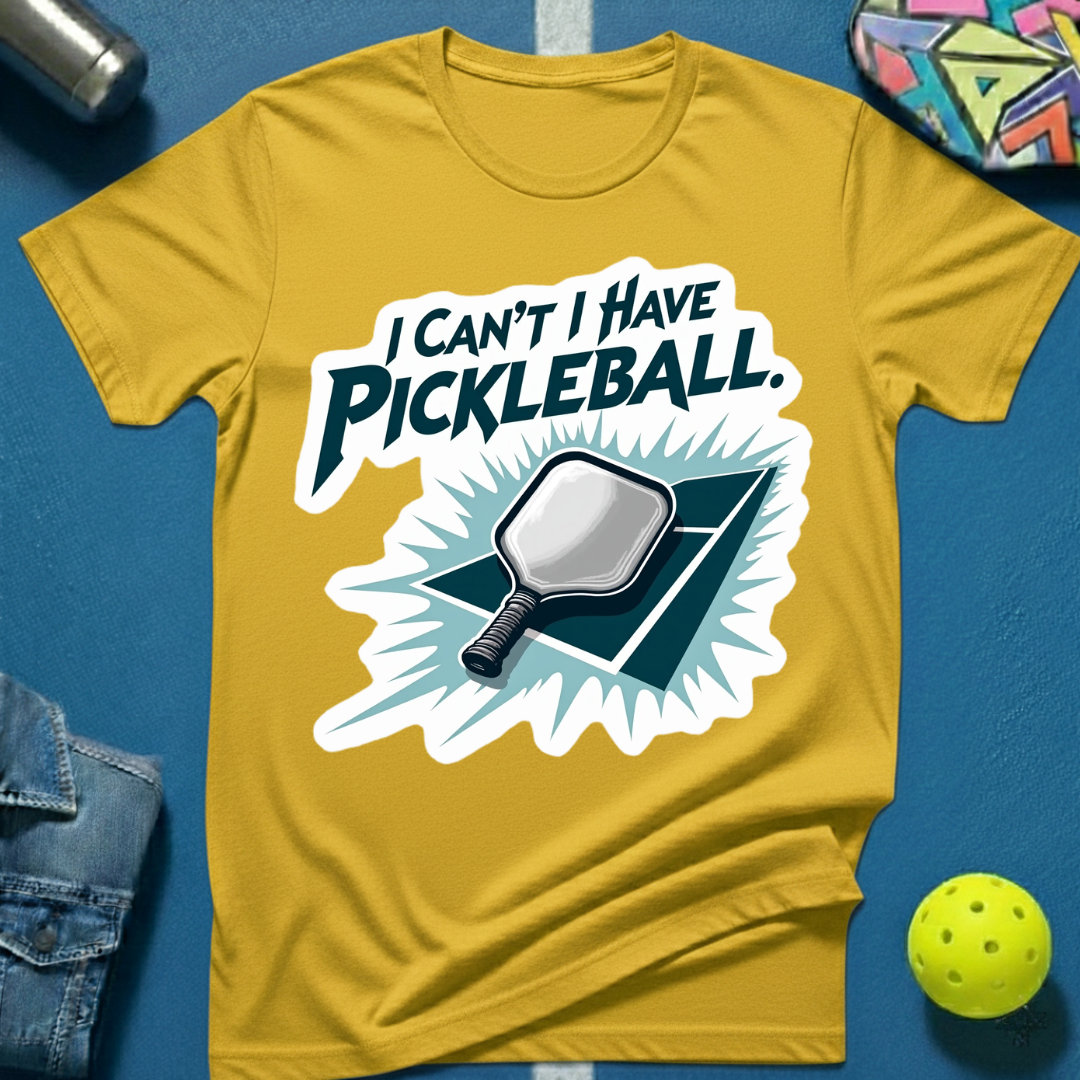 I Can't I Have Pickleball T-Shirt