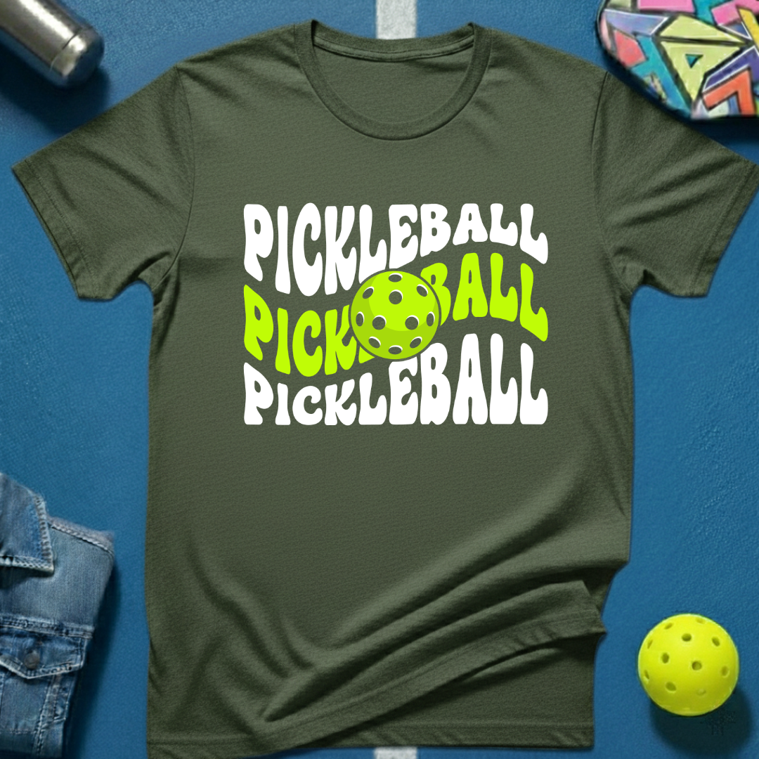 Groovy Pickleball T-Shirt