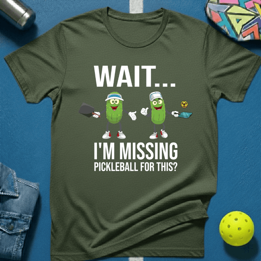 Missing Pickleball T-Shirt