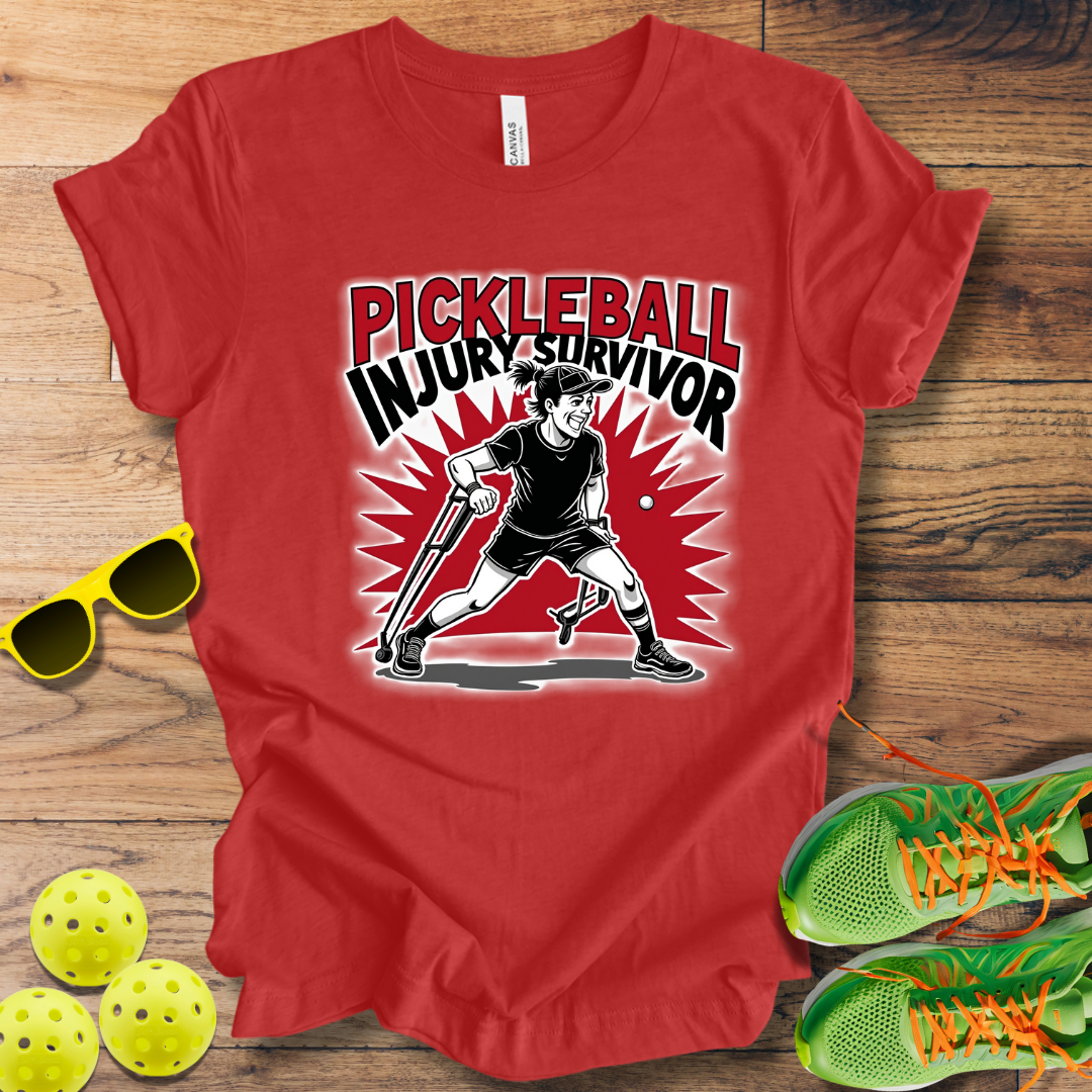 Pickleball Injury Survivor T-Shirt