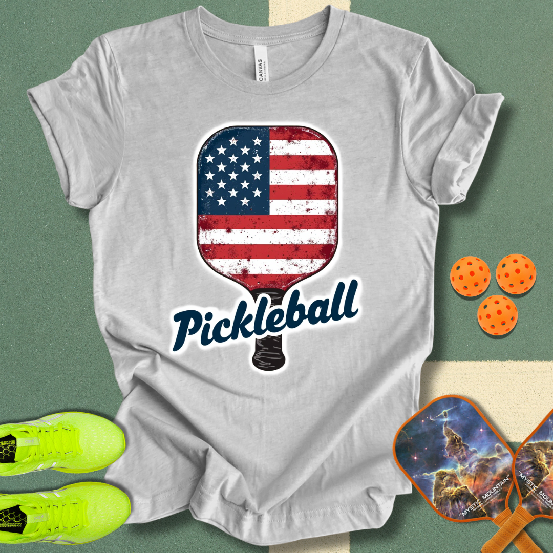 Patriotic Pickleball T-Shirt