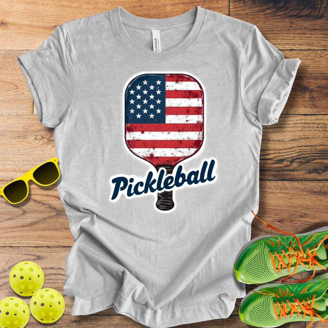 Patriotic Pickleball T-Shirt