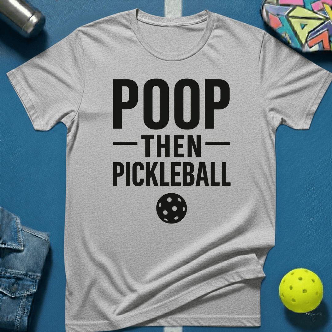 Poop Pickleball T-Shirt
