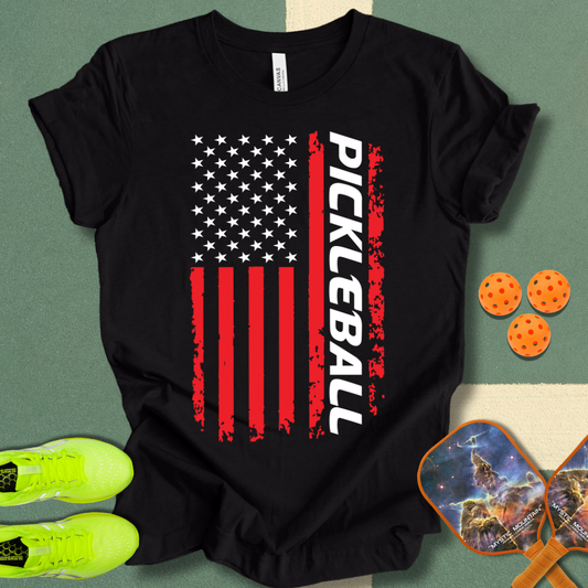 Pickleball Flag T-Shirt