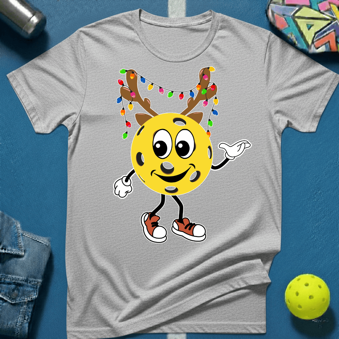Pickleball Reindeer T-Shirt