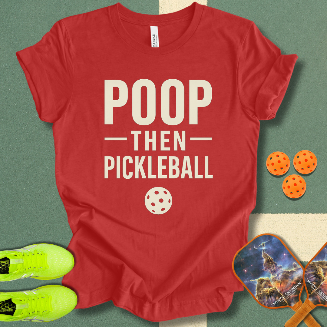 Poop Pickleball T-Shirt
