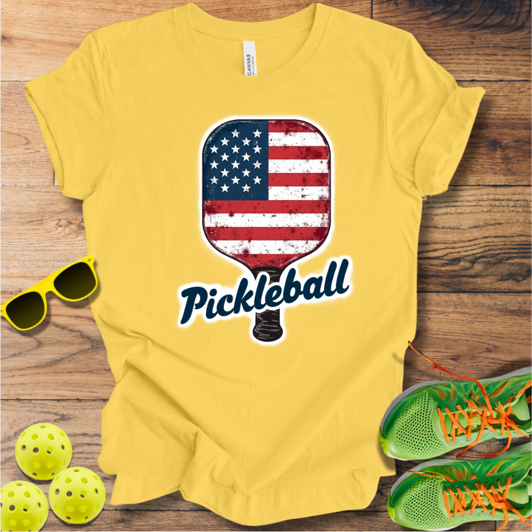 Patriotic Pickleball T-Shirt