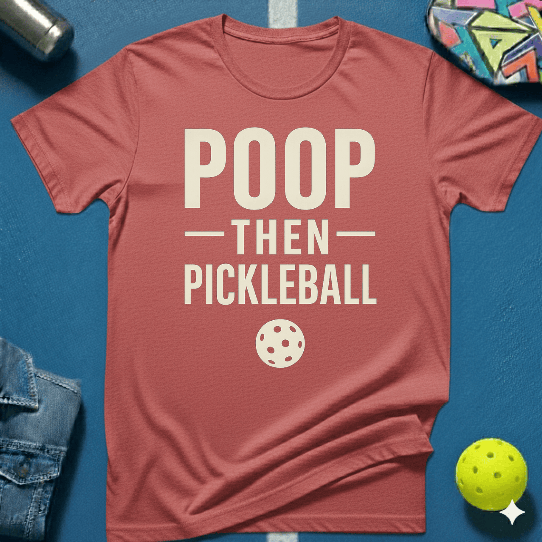 Poop Pickleball T-Shirt