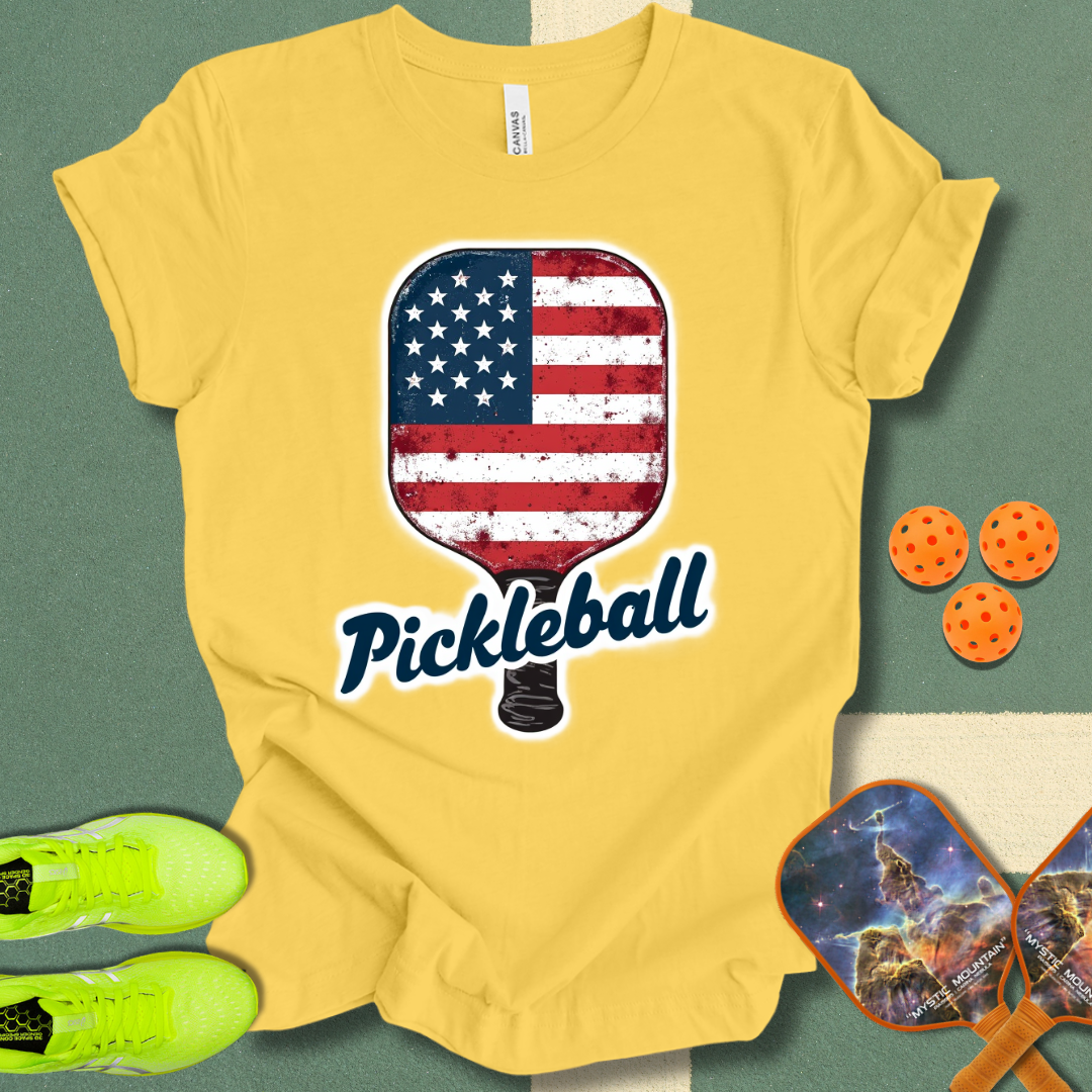 Patriotic Pickleball T-Shirt