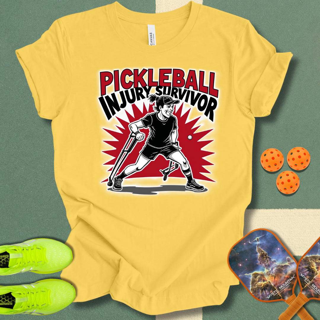 Pickleball Injury Survivor T-Shirt