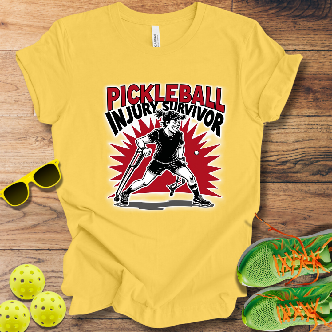 Pickleball Injury Survivor T-Shirt